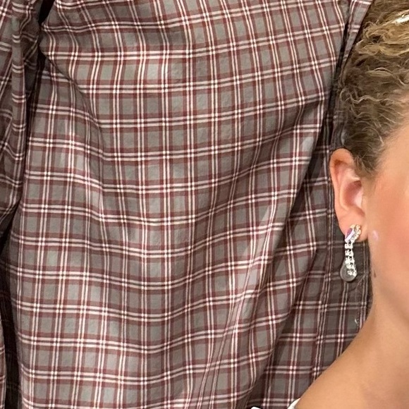 Teardrop Rhinestone Earrings - Picture 3 of 3